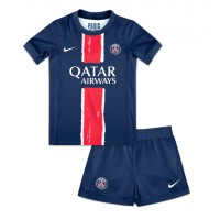 Maglia Calcio Paris Saint-Germain Prima Divisa Bambino 2024-25 Manica Corta (+ pantaloncini)